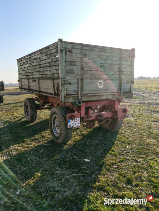 Przyczepa rolnicza Niemiecka