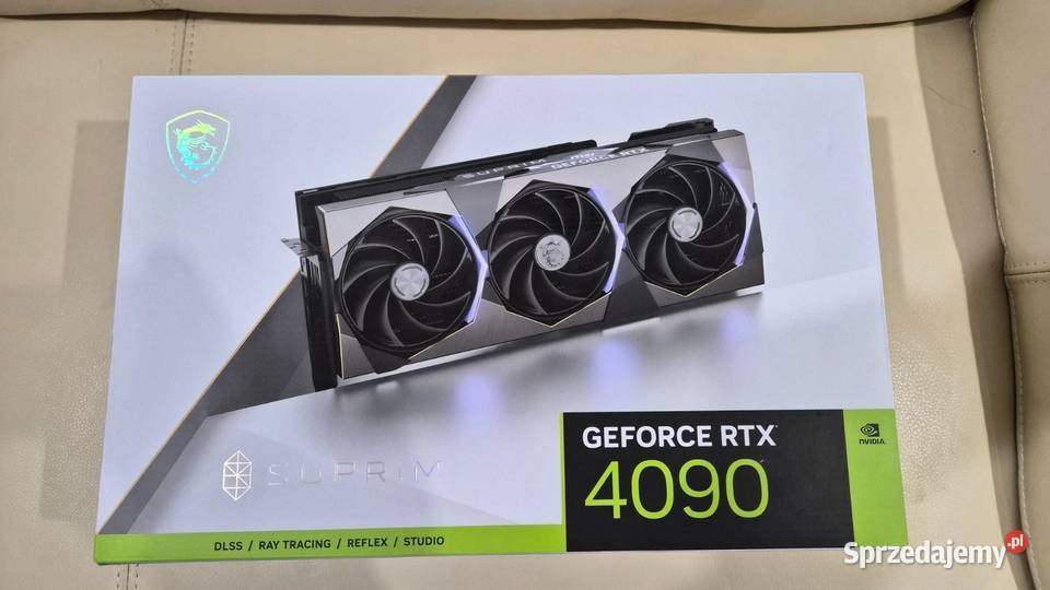 MSI GeForce RTX 4090 SUPRIM Karta graficzna do Komputery i Akcesoria Pobikry