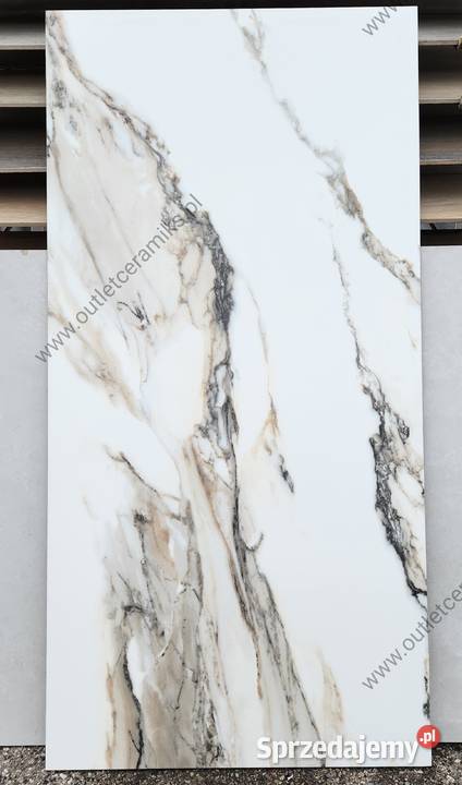 Płytki łazienkowe marmur Calacatta gold 120x60 sprzedam