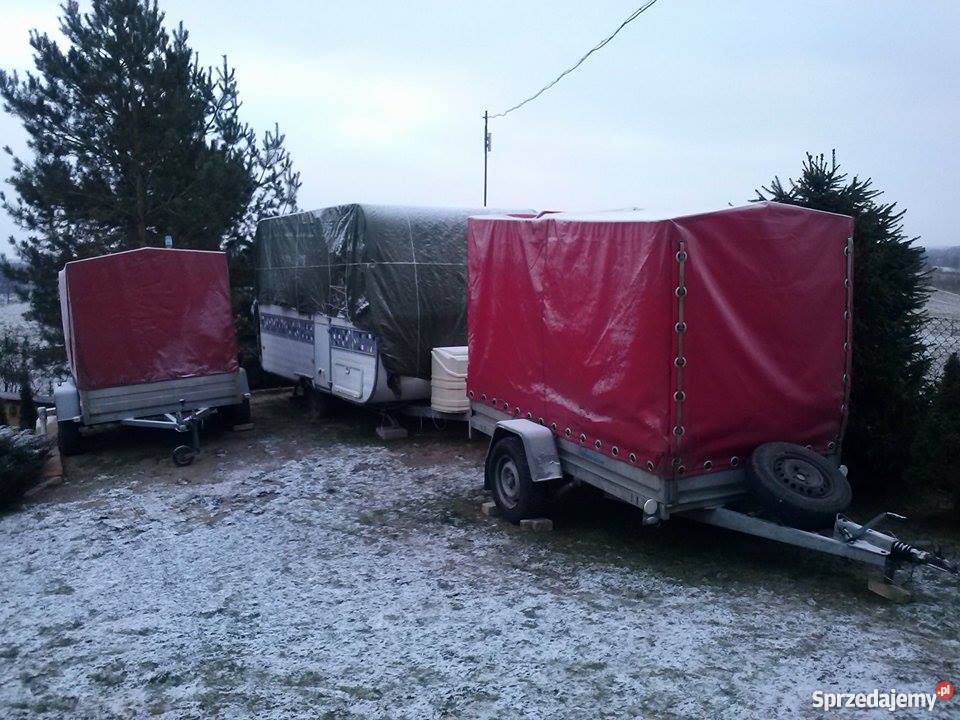 Przyczepka samochodowa NIEWIADOW 750 z Hamulcem towarowe Przyczepy i naczepy sprzedam