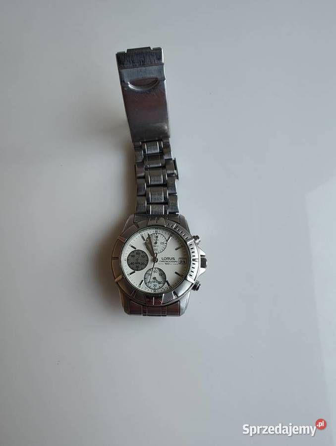 Zegarek m ski Lorus Chronograph Japan vintage Olecko Sprzedajemy.pl