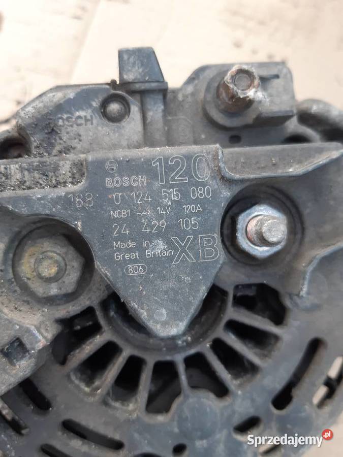 Vectra C Astra G 20 22 DTI DTL Alternator Bosch Mińsk Mazowiecki