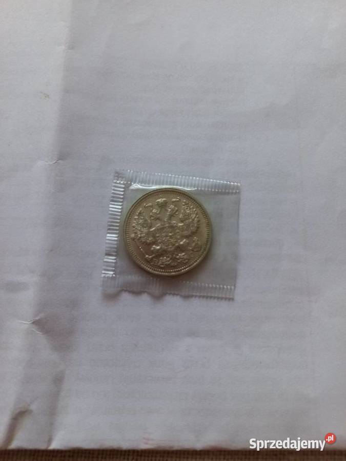 20 kopiejek 1915 srebro x2 śląskie Częstochowa