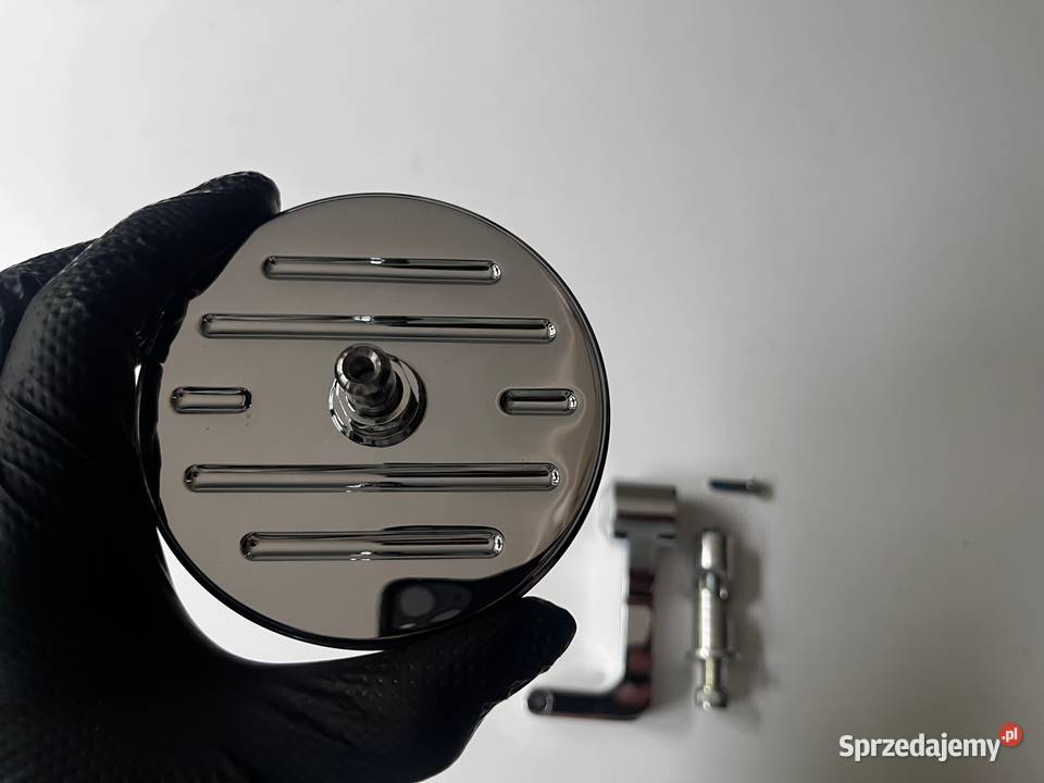 Lusterko motocyklowe chromowane okrągłe retro Łobżenica sprzedam