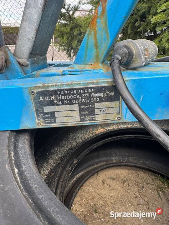 Żaglówka z przyczepką Konin