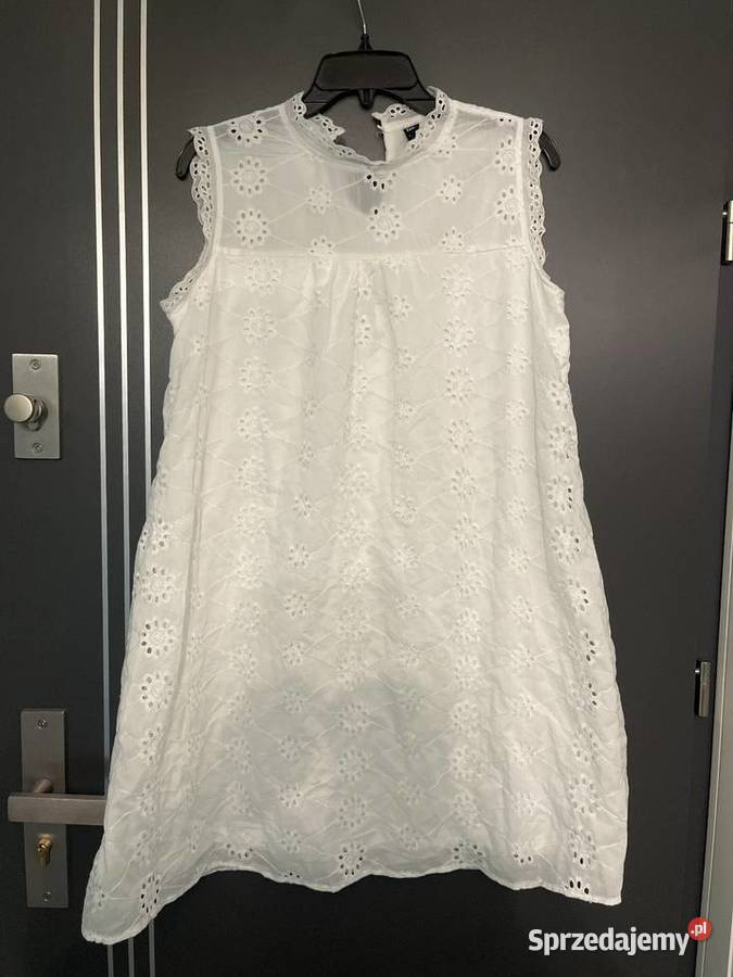 Shein sukienka modny wzór haft nowa 36