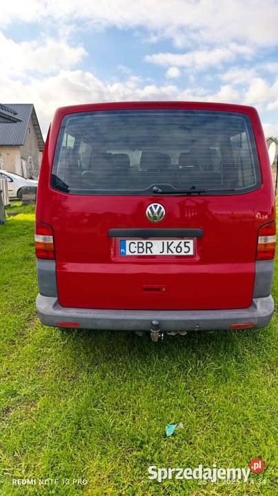 Volkswagen Transporter Caravelle 19 TDI ESP kujawsko-pomorskie Grążawy sprzedam