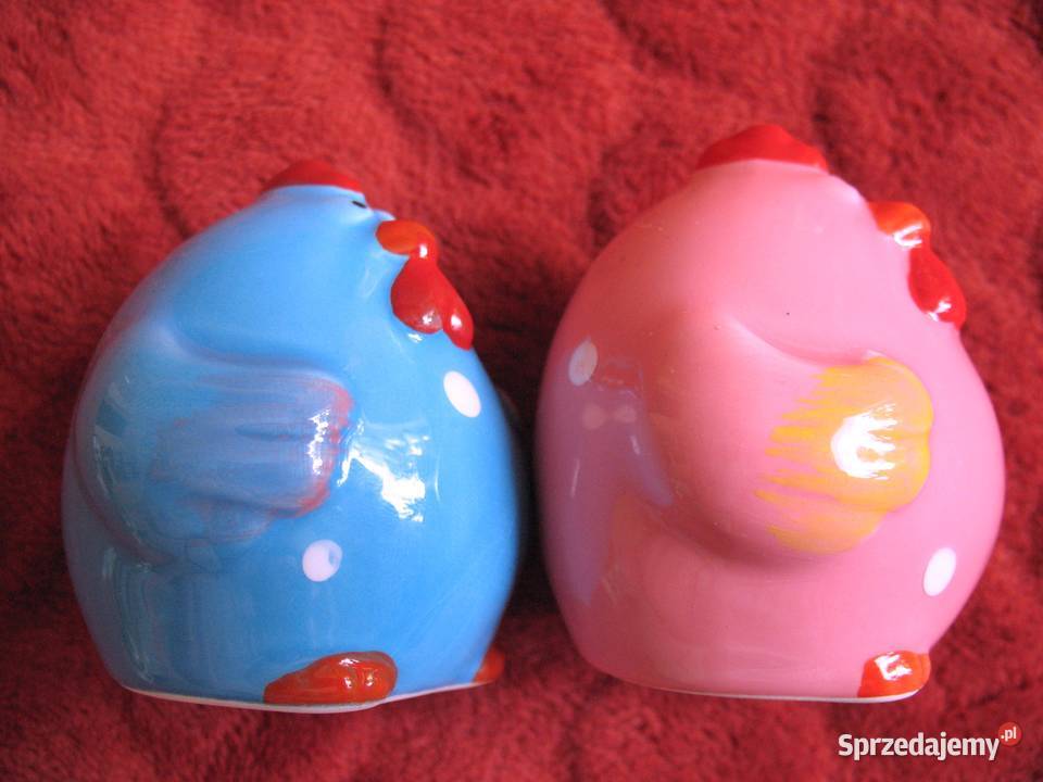 Sól i pieprz Porcelana Kurki 55 x 5 Solniczka i wielokolorowy Wyposażenie wnętrz Siedlce