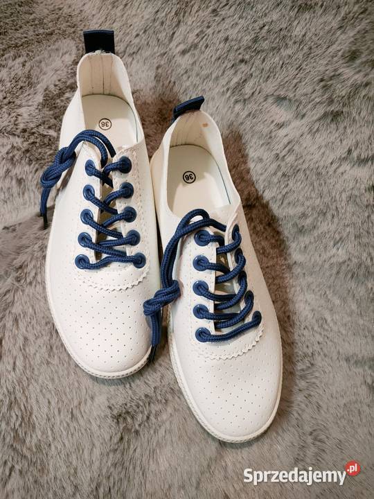 Nowe białe trampki damskie 36 mega lekkie Warszawa