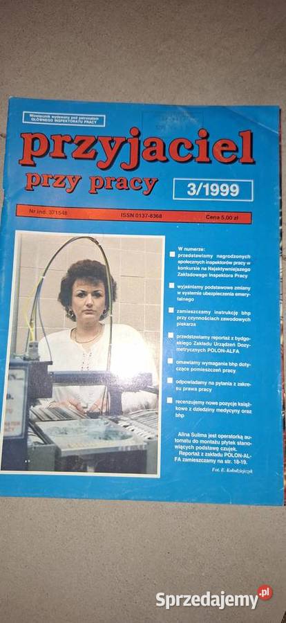 Kolekcja Przyjaciel pracy 19972000 11 numerów Łęczyca sprzedam