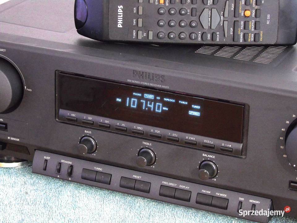 Amplituner Philips FR911 pilot mocny i sprawny Jasło