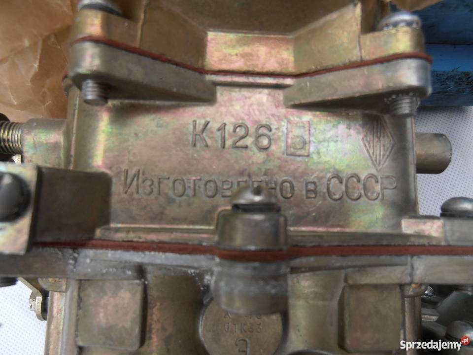 Gaźnik K126 b fabrycznie orginalny ZSRR terenowe Witkowice