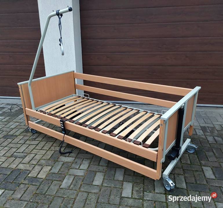 Łóżko rehabilitacyjne AKS sterowane elektrycznie sprzedam