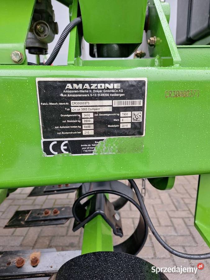 Amazone cirrus 3003 compakt horsch