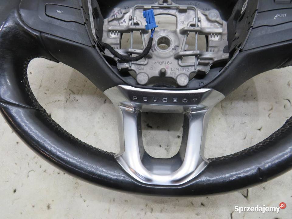 KIEROWNICA MULTIFUNKCJA SKÓRA CHROM PEUGEOT 2008 osobowe