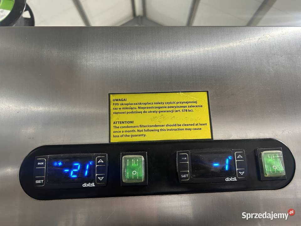 SZAFA CHŁODNICZO MROŹNICZA STALGAST 600L LODÓWKO Krępsko