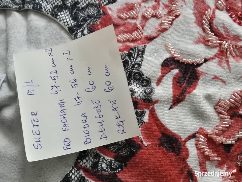 Sweterek ml Kwiatki Łomża sprzedam