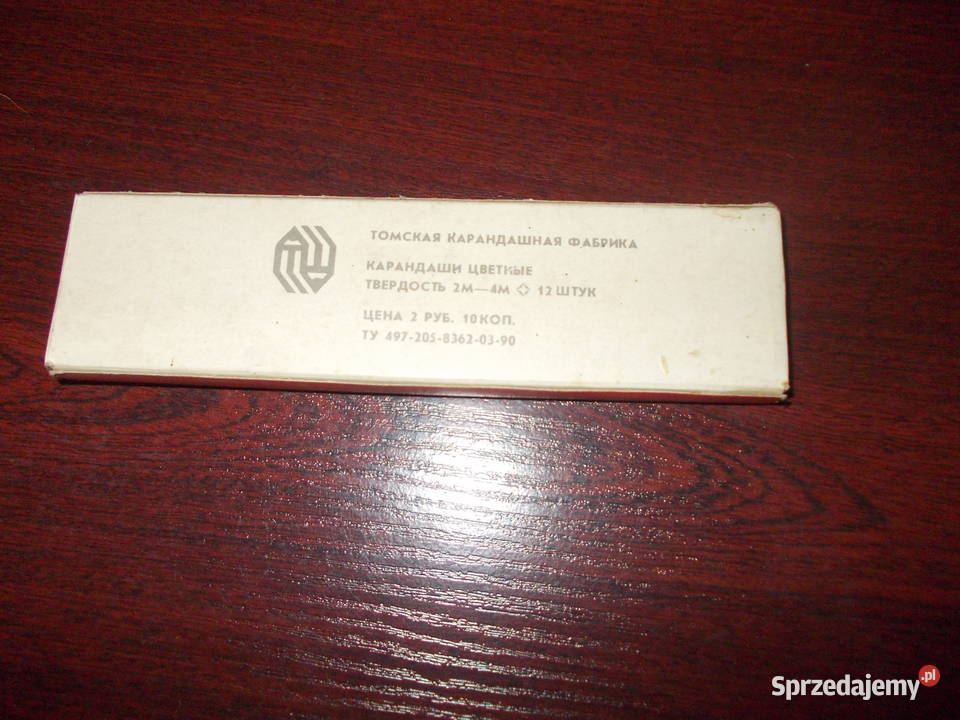 Kredki drewniane cccp 1366 Stalowa Wola