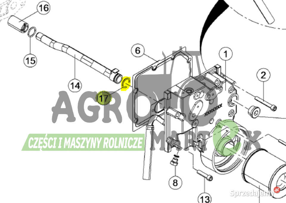 0011455850 11455850 PIERŚCIEŃ USZCZELNIAJĄCY Wichrów sprzedam