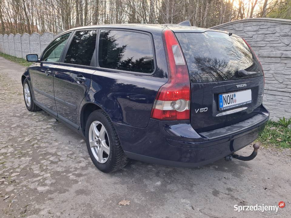 Volvo V50 18 kombi 2005r Nawigacja klima z zmieniarka CD