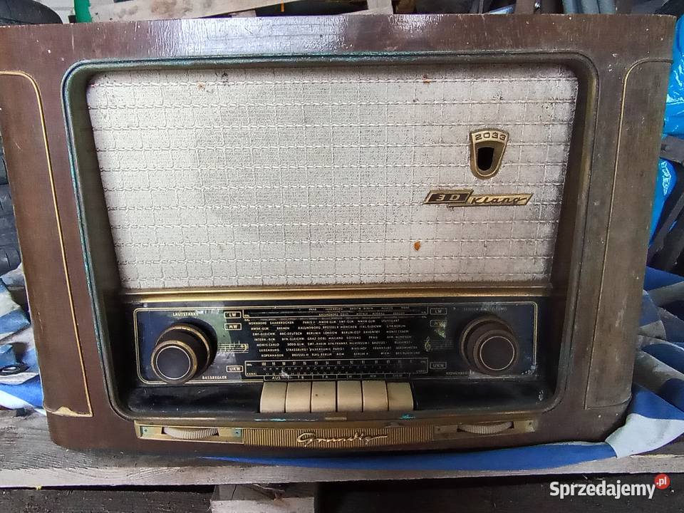 Zabytek Radio lampowe Pisz