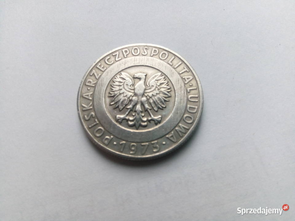 Moneta 20 1973 bzm Warszawa