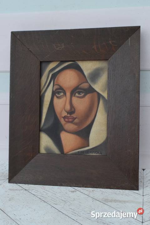 TAMARA De Łempicka Portret Kobiety w Białym