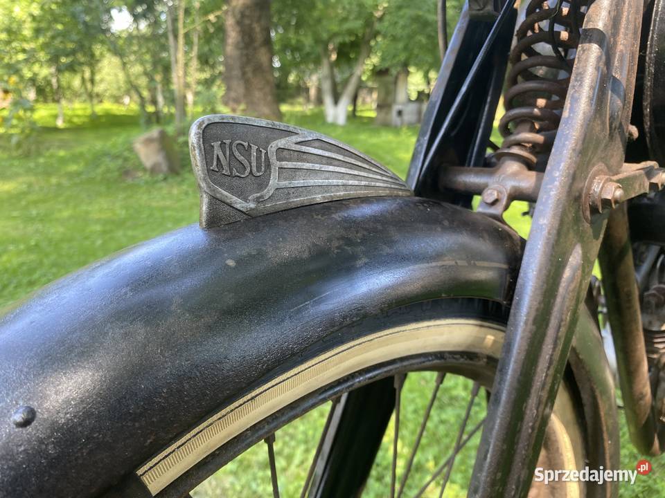 Zabytkowy NSU Quick 98 Nysa