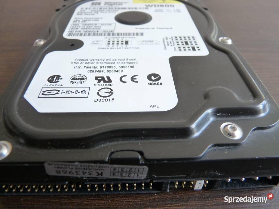 Dysk HDD ATAIDE WD Caviar 80 GB Wrocław