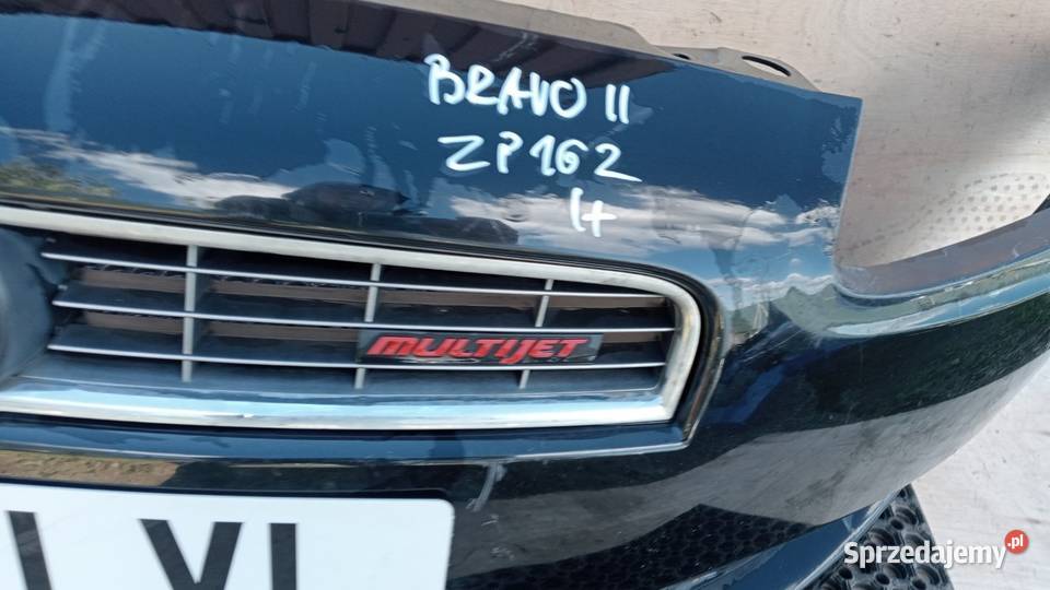 FIAT BRAVO II ZDERZAK PRZÓD HALOGEN Zbierkowo