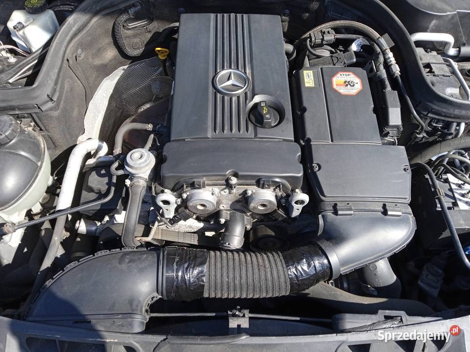 Silnik 271910 Mercedes w204 18 kompresor pakiet mazowieckie Kupientyn sprzedam