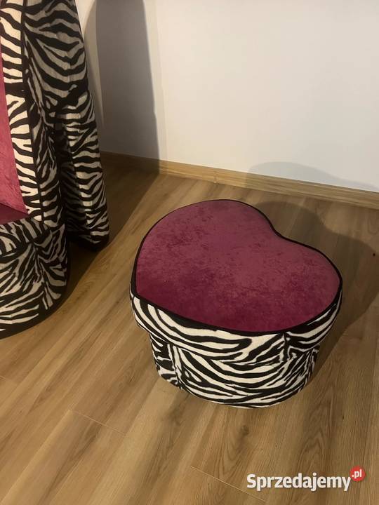 Zestaw designerskich mebli fotel w kształcie podkarpackie Stasiówka