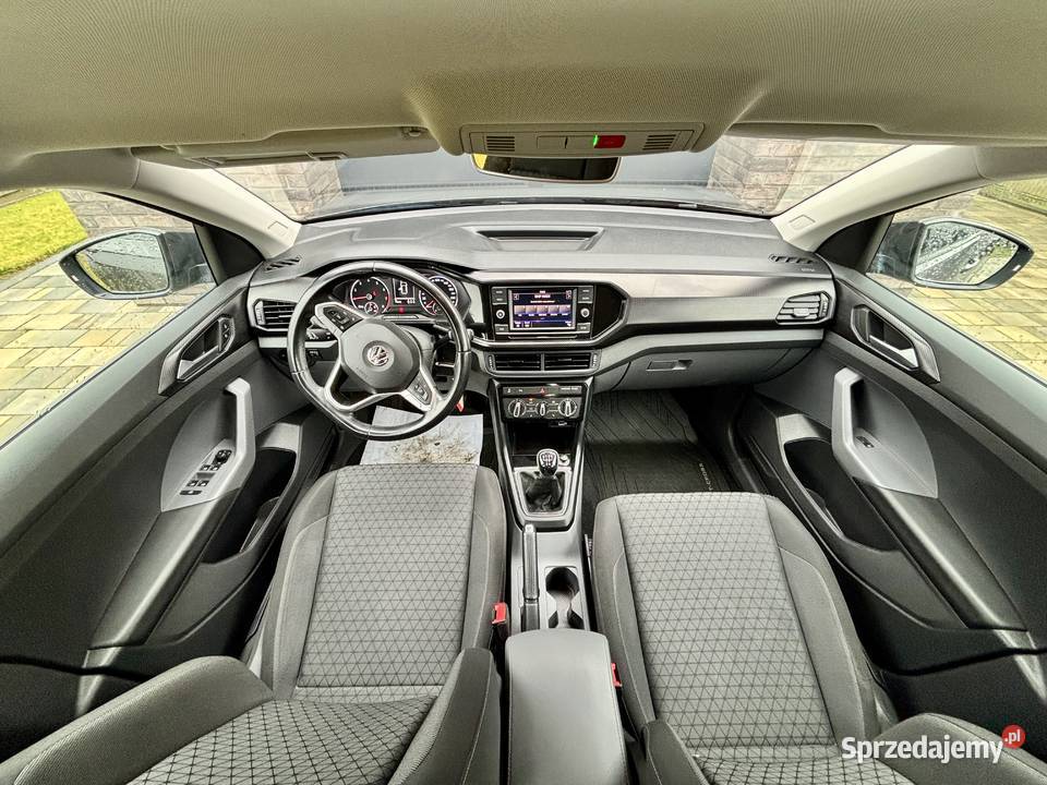 Volkswagen Tcross 2019 benzyna idealny poduszka powietrzna T-Cross Słupca