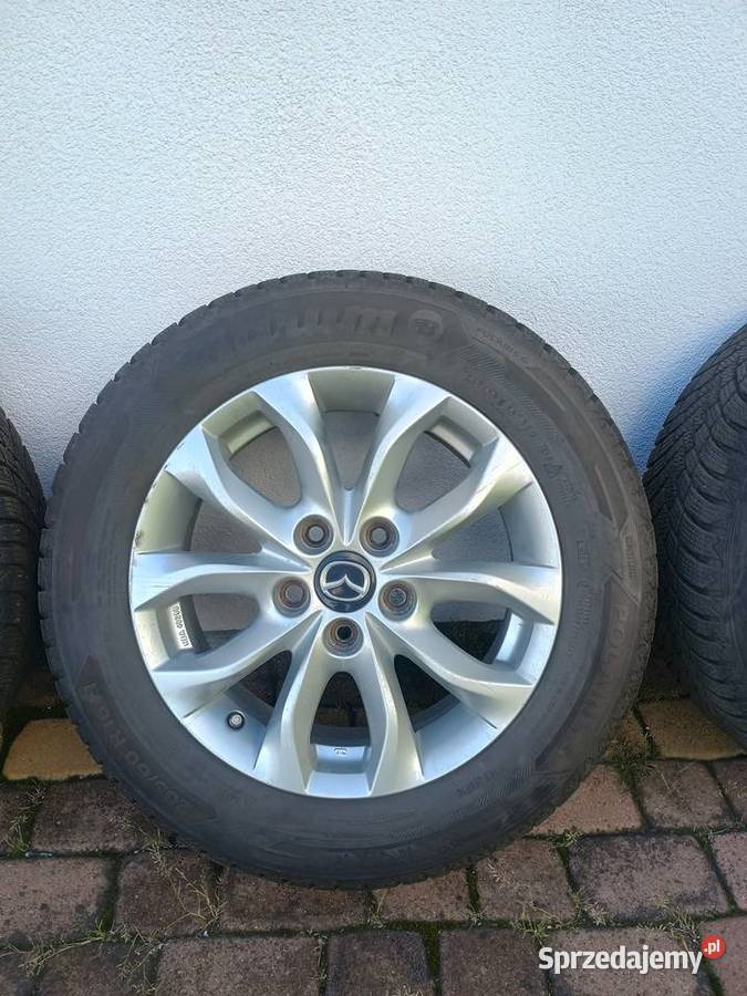 Koła zimowe 205 60 16 5x1143 mazda toyota kia sprzedam