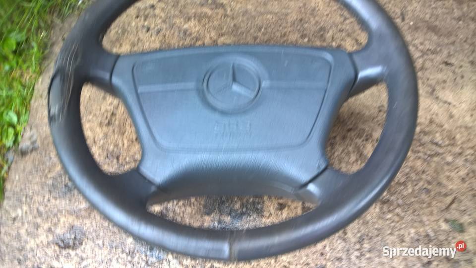 Kierownica skórzana z poduszką Mercedes w202 lubelskie Chełm