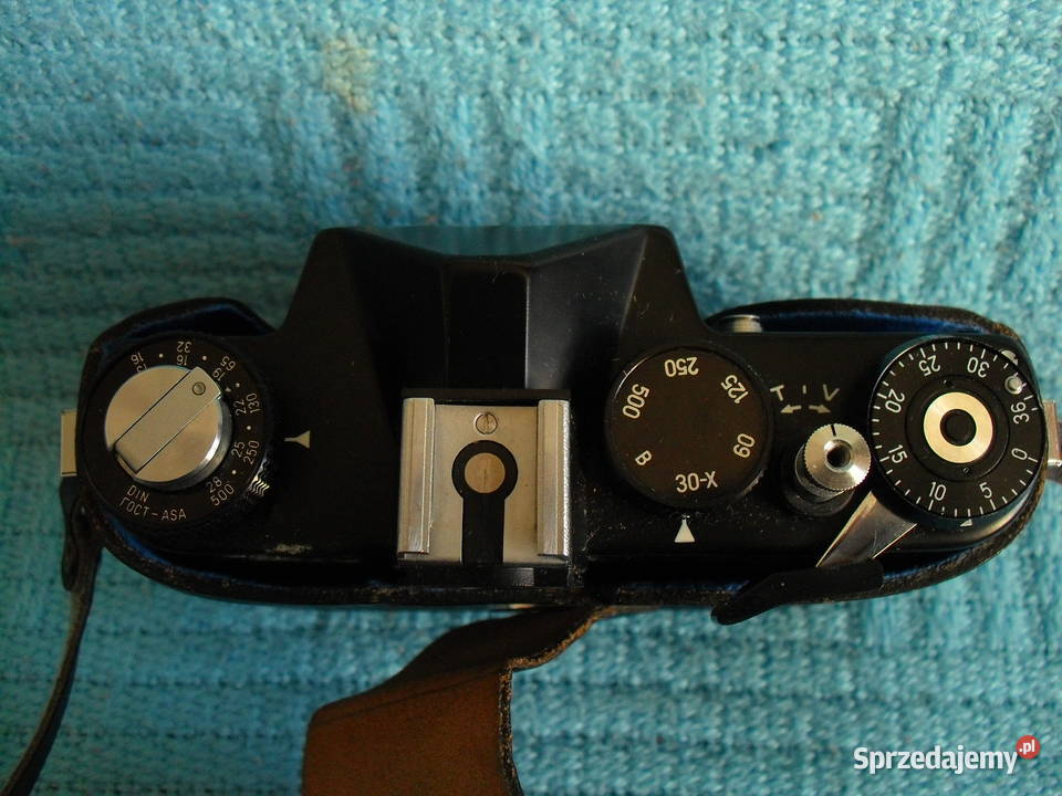 ZENIT z fleszem i torbą zestaw Bielawa sprzedam