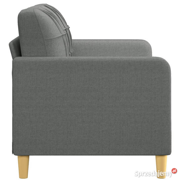 Sofa 2osobowa ciemnoszara 140 tapicerowana Warszawa