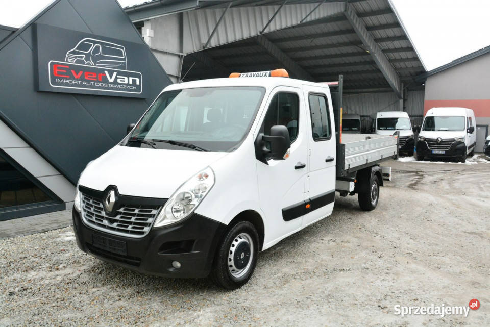 Renault Master wywrotka 6osobowa brygadówka doka 170000km