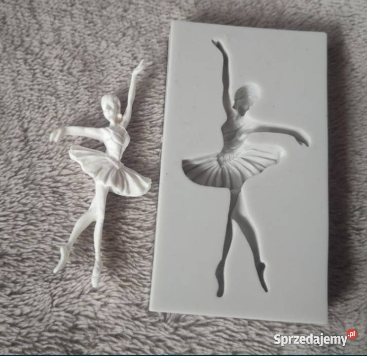 Forma silikonowa foremka baletnica tancerka z Tarnowskie Góry