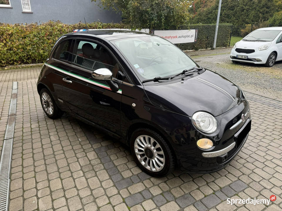 Fiat 500 Rej 032014 12 69 Klimatyzacja wielofunkcyjna kierownica Orzech