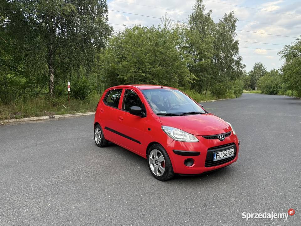 Hyundai i10 PA 2008r 11 67 107000 przebiegu manualna Łódź