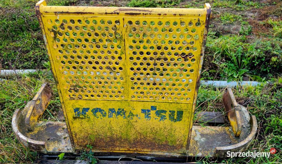 Komatsu sk1020 ładowarka burtowa pod mulczer do 2995h Żerdź