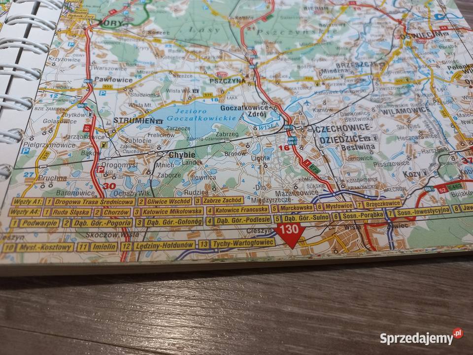 Altas Polska samochodowy moto pod aplikacje małopolskie Dąbrowa Tarnowska sprzedam