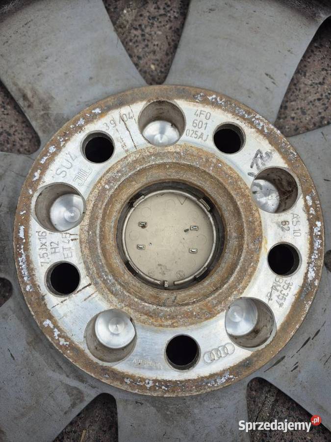 Oryginalne felgi audi 16 aluminiowe Brzeg sprzedam