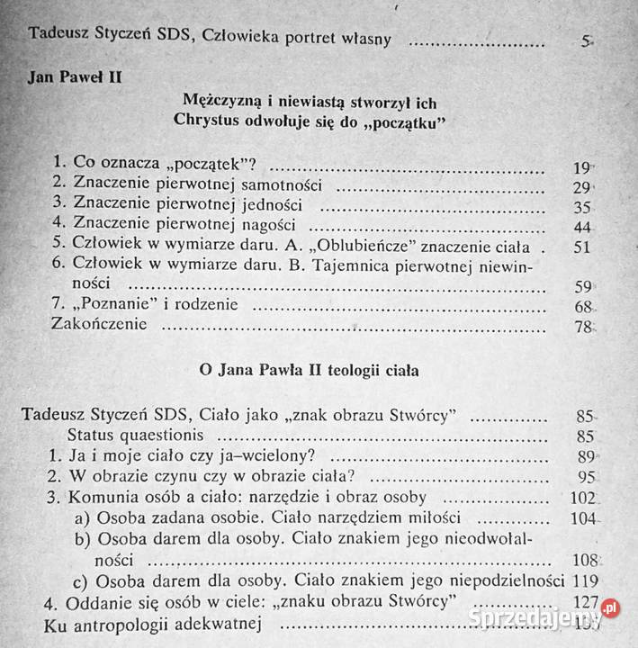 Mężczyzną i niewiastą stworzył ich Jan Paweł II miękka lubelskie Chełm sprzedam