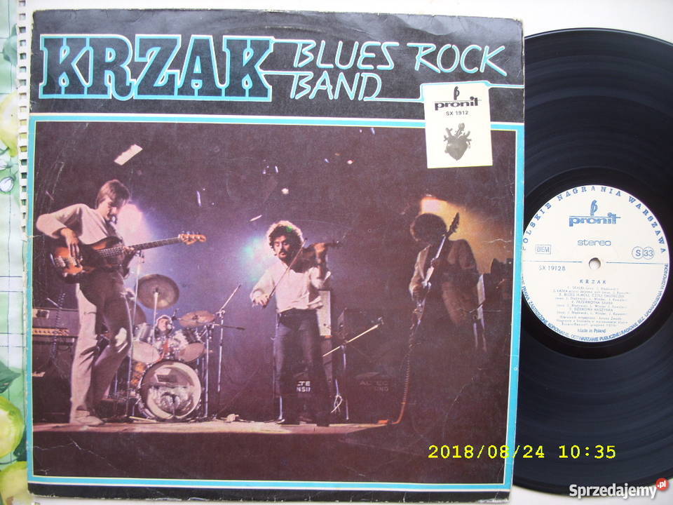 LP rock KRZAK BIUES ROCK BAND płyta winylowa Wołów