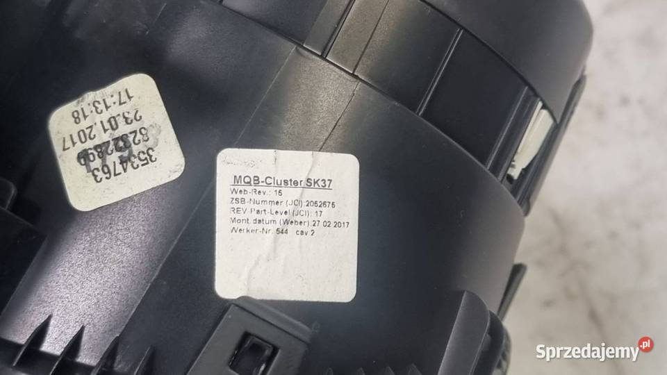 LICZNIK ZEGAR SKODA OCTAVIA III 5E0920780D kujawsko-pomorskie sprzedam