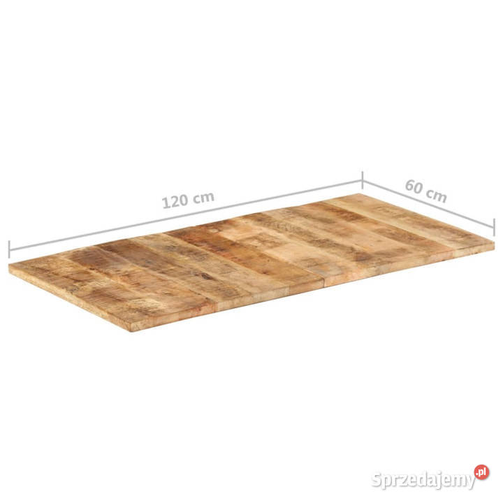 Blat stołu lite drewno mango 2527 mm 120x60 Blaty Warszawa