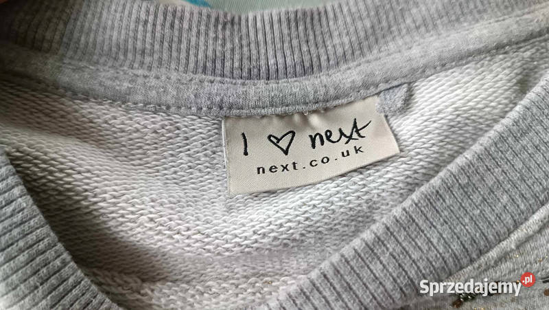 Bluza z cekinami i koralikami NEXT