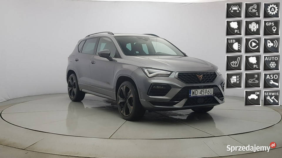 Cupra Ateca 15 TSI DSG Salon Polska Faktura VAT relingi dachowe mazowieckie